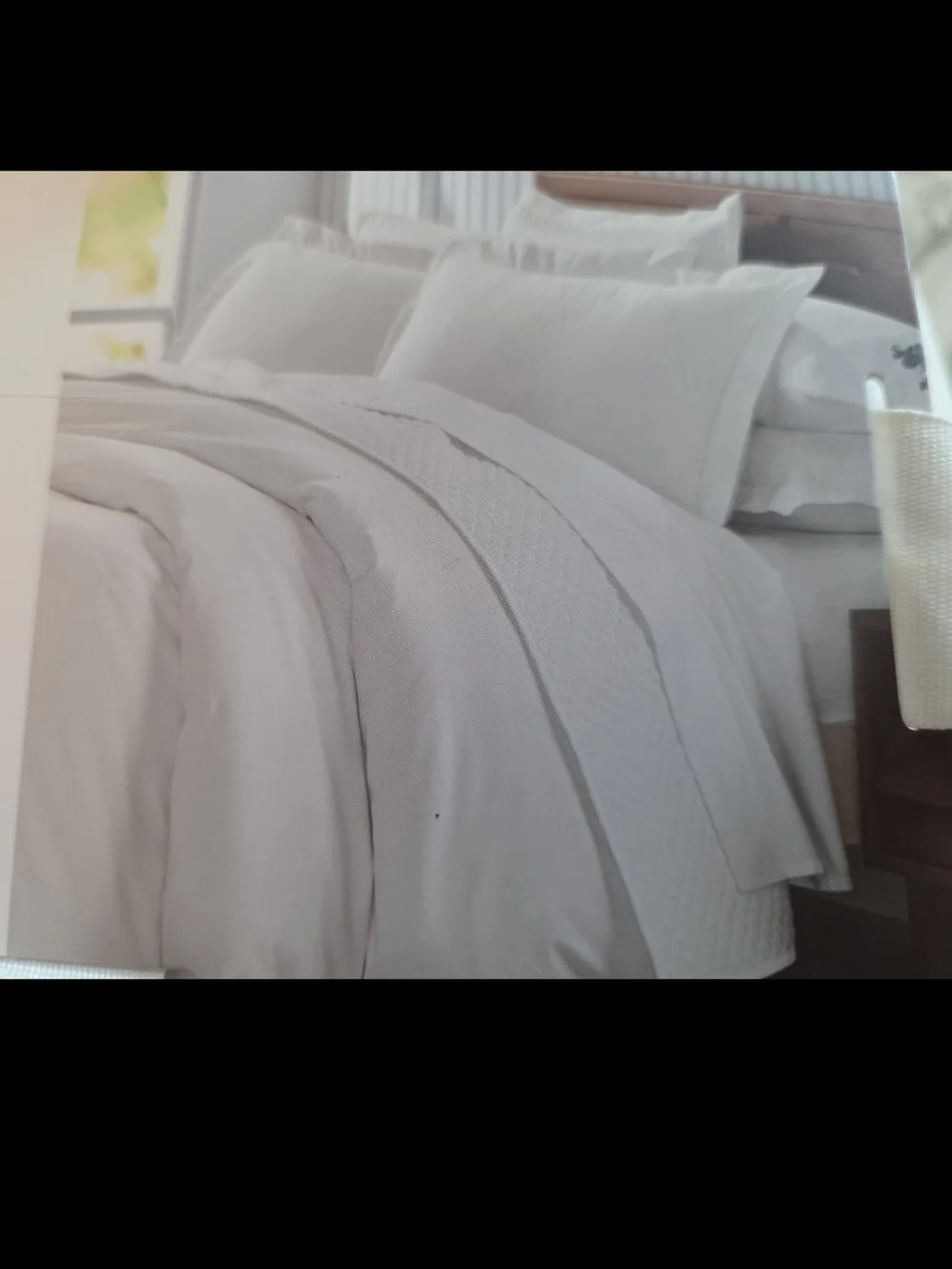 Charter Club Cream Damask Full/Queen Duvet Cover Set - 3pc